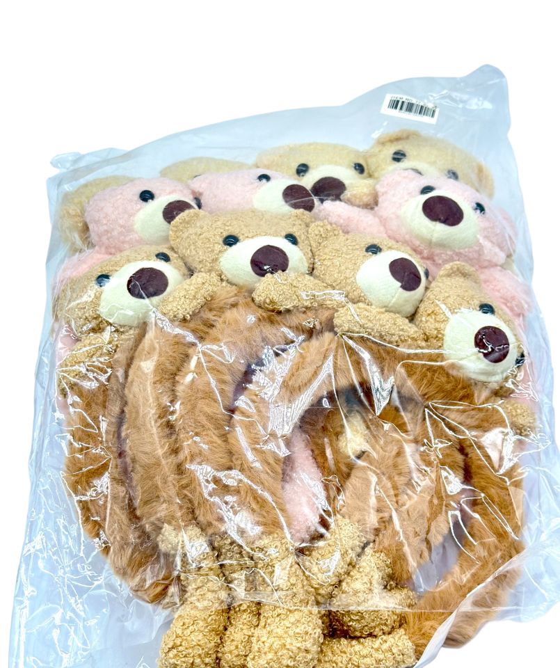 Ayıcık Peluş Taç 12 Lİ PAKET