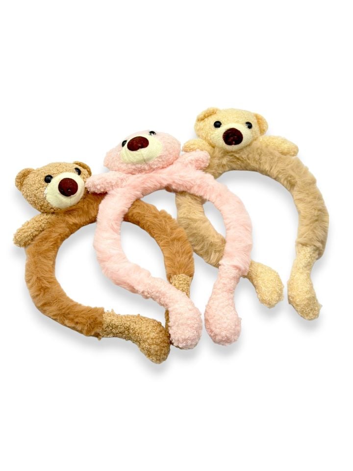 Ayıcık Peluş Taç 12 Lİ PAKET
