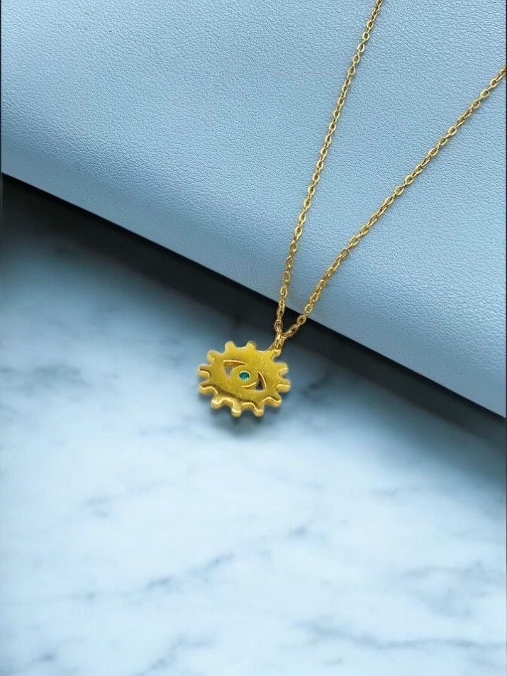 NO-1 ÇELİK BAYAN KOLYE M-12