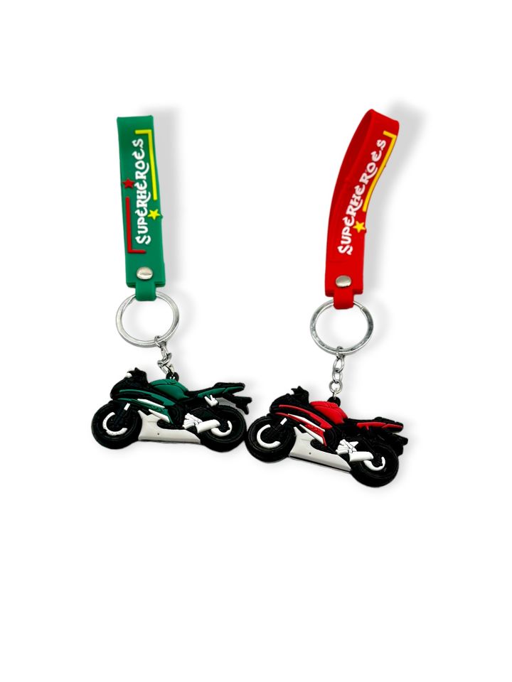 Renkli Superbike Hamur Anahtarlıklar