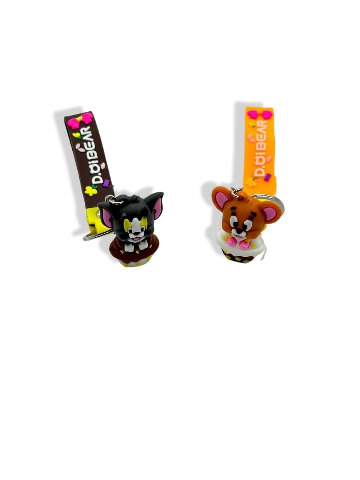 Tom and  Jerry Pastalı  Hamur Anahtarlık