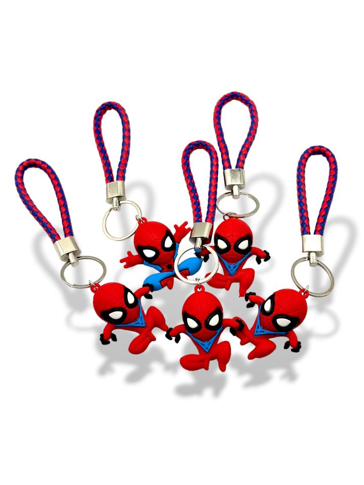 Spiderman Deri İpli Anahtarlık