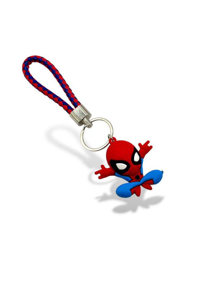 Spiderman Deri İpli Anahtarlık